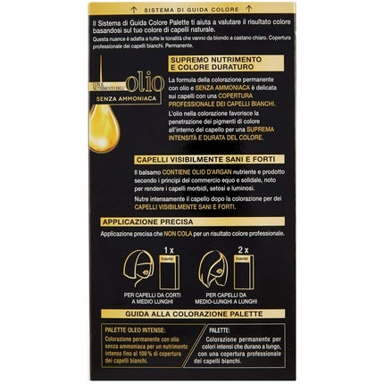 Vopsea de păr, Schwarzkopf, Palette Oleo Intense, cupru intens