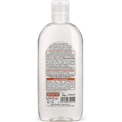 Șampon, Omia Laboratoires, Fisio, seminte de in, 250ml