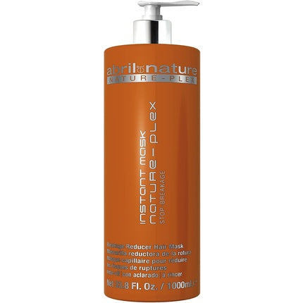 Masca de păr reparatoare, Abril et Nature, Instant Mask Nature-Plex, 1000 ml, cu pompă