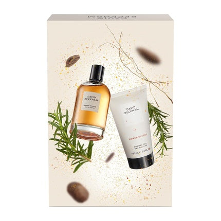 Set Parfum David Beckham Amber Breeze, 100ml, Gel Duș 150ml