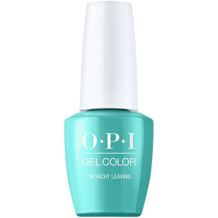 OPI Gelcolor Nail Polish, I'M Yacht Leaving, Culoare Verde Turcoaz