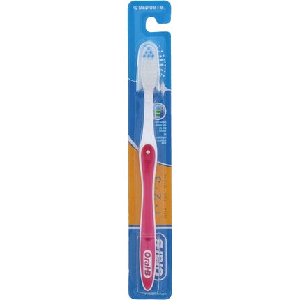Periuță de dinți Oral-B 123, roz, pentru copii