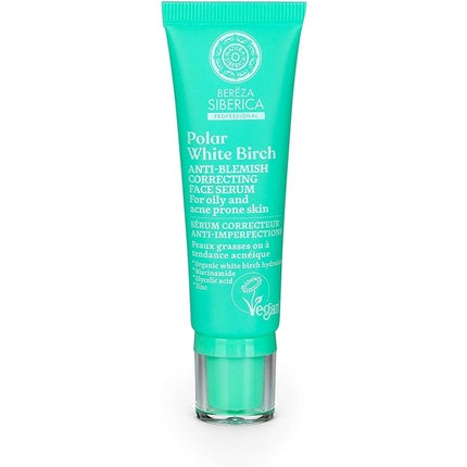 Ser corector anti-imperfecțiuni Natura Siberica Polar White Birch, 50g