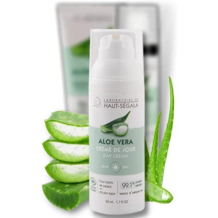 Crema de zi Aloe Vera Organic, Laboratoire Du Haut-Ségala, 50ml