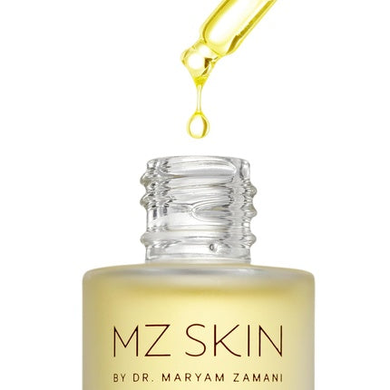 Ulei Facial Antioxidant Reviving, Mz Skin, 30 ml, sticlă cu pompă aurie