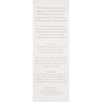 Parfum, Jessica McClintock, flacon decorativ alb