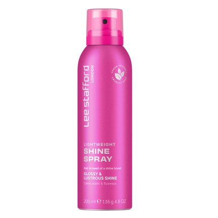 Lee Stafford Lightweight Shine Spray, Roz, 200 ml