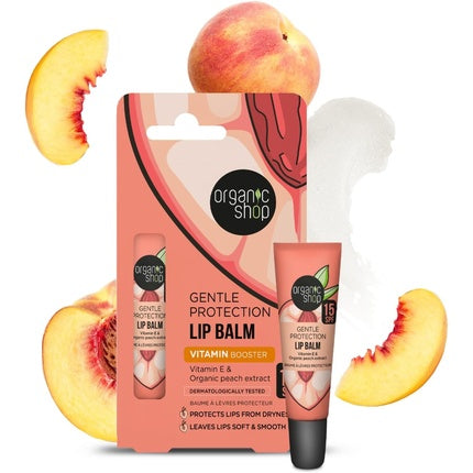 Balsam de buze, Organic Shop, SPF 15, vitamine