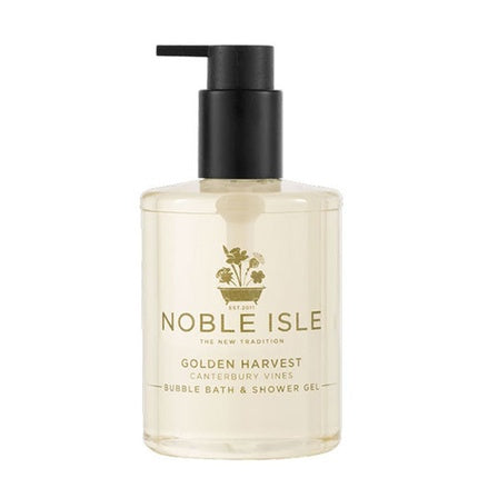 Gel de duș Noble Isle Golden Harvest, 250ml, pompă neagră