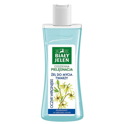 Gel de curățare facială, Bialy Jelen, hamamelis, 265ml