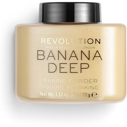 Pudră liberă, Revolution Beauty, Banana Deep, 32g