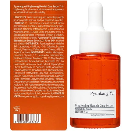 Serum Îngrijire Pistruiuri, Pyunkang Yul, Brightening Blemish Care Serum, 30 ml
