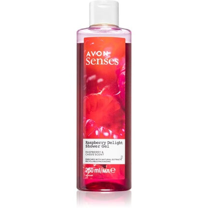 Gel de duș Avon Senses Raspberry Delight, 250 ml