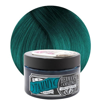 Vopsea păr, Herman's Amazing, Tammy Turquoise, 115ml