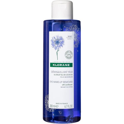 Demachiant ochi, Klorane, cu albăstrea, 200ml
