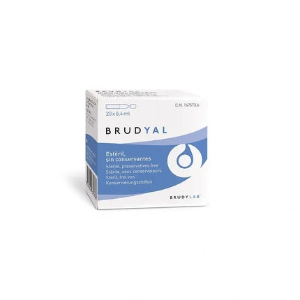 Ser Anti-Acne, Brudy Lab, Brudyal, Doze Unice Sterile 0.4ml, Culoare Albă și Albastră