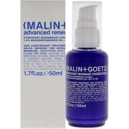 Cremă hidratantă, Malin + Goetz, Advanced Renewal, albastru, 50ml