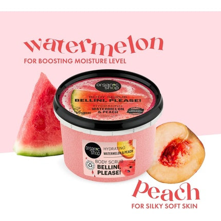Cremă de mâini, Organic Shop, Bellini! Watermelon & Peach
