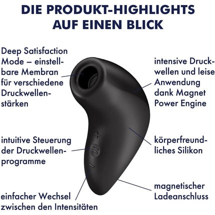 Vibrator Satisfyer Magnetic Negru