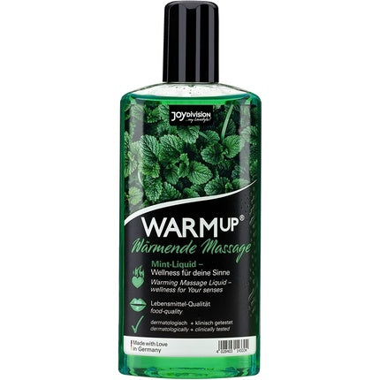 Ulei masaj, Joydivision, WARMup, cu mentă, 150 ml