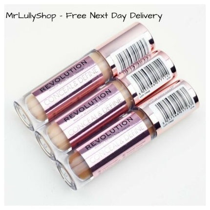 Anticearcan, Makeup Revolution, Conceal and Define, multiple nuanțe
