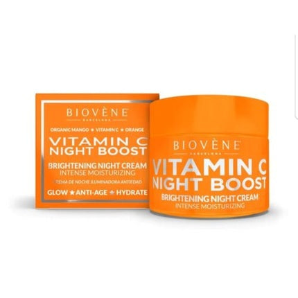 Cremă de noapte, Biovene, Vitamin C, 50 ml