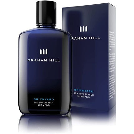 Șampon Premium Luxury Graham Hill Brickyard, 250ml, Albastru
