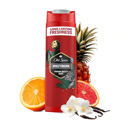 Gel duș și șampon bărbați Old Spice Wolfthorn 250ml
