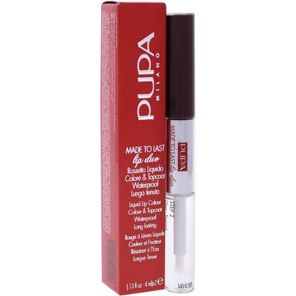 Ruj lichid, Pupa Milano, Made To Last Lip Duo, roșu