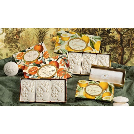 Set Săpun cu Lămâie, Saponificio Artigianale Fiorentino, 3 x 125g