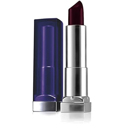 Ruj Maybelline Color Sensational Loaded Bolds, Blackest Berry 887, textură cremoasă, pigmentație intensă