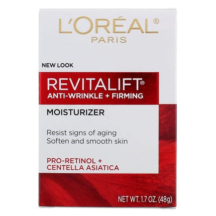 Cremă de față zi L'Oréal Paris Revitalift, anti-riduri și întărire, cu Pro-Retinol + Centella Asiatica
