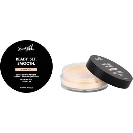 Pudră de fixat, Barry M, Ready, Set, Smooth, Banana, 40g