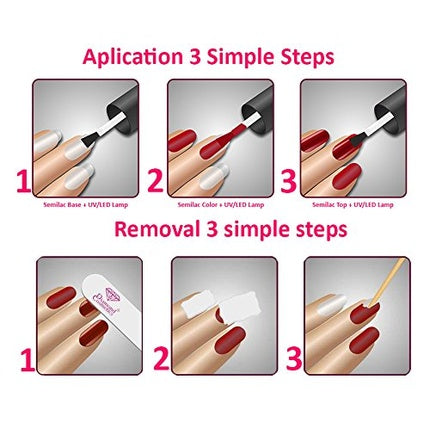 Oja UV Semilac, Top Coat Matt, 7ml
