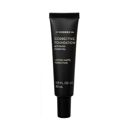 Fond de ten, Korres, Corrective Activated Charcoal, 30 ml