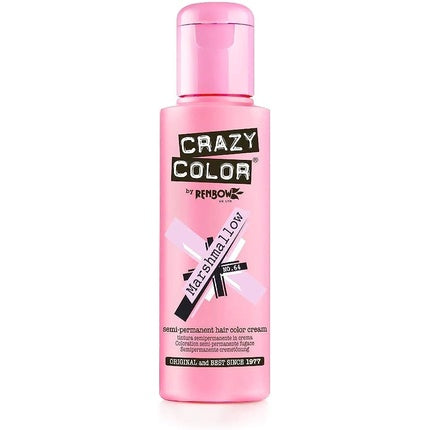 Vopsea de păr, Crazy Color, Marshmallow, 100ml