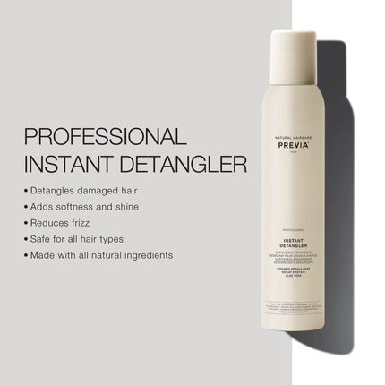 Crema de descurcare pentru păr, Previa, Instant Detangler, 6.76 oz, alb