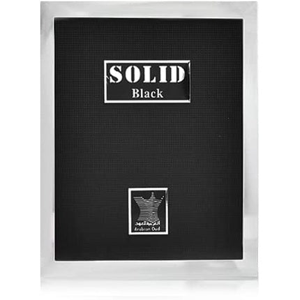 Parfum unisex, Arabian Oud, Solid Black, 75ml, negru