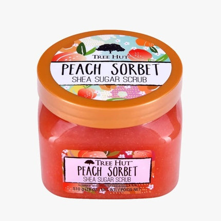 Scrub exfoliant Tree Hut Peach Sorbet cu shea, 512g