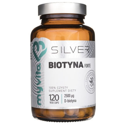 Vitamine, Myvita, Silver Biotin Forte 2500mcg, 120 Capsule