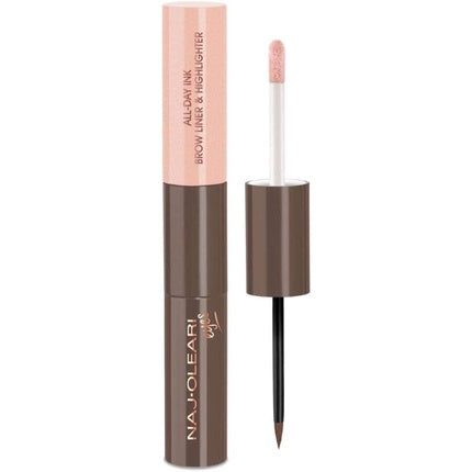 Najoleari Brow Liner & Illuminating Makeup Cilia, 02 Chestnut, 6ml