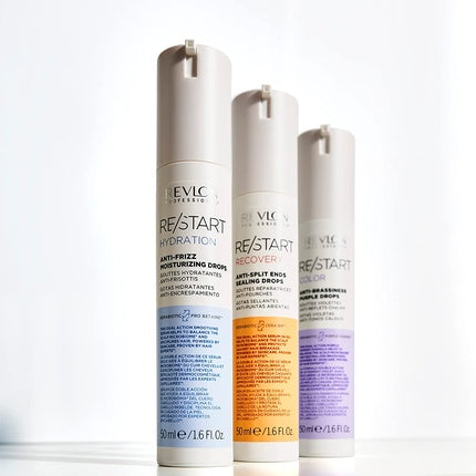 Dropsuri pentru hidratare anti-frizz, Revlon, RE/START Hydration, 50ml