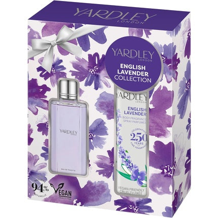 Set Parfum și Spray Corp, Yardley London, English Lavender, mov