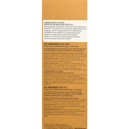 Cremă de protecție solară, Filorga, UV-Bronze Face SPF50+