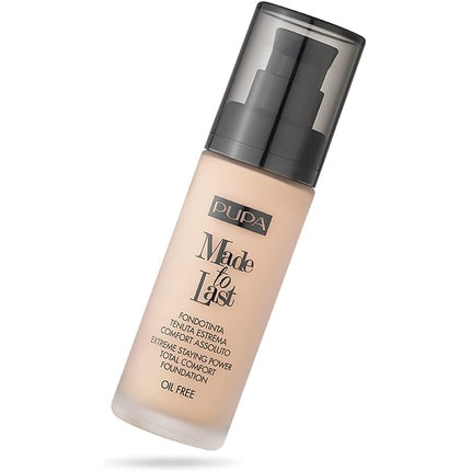 Fond de ten, Pupa Milano, Made To Last, 30ml