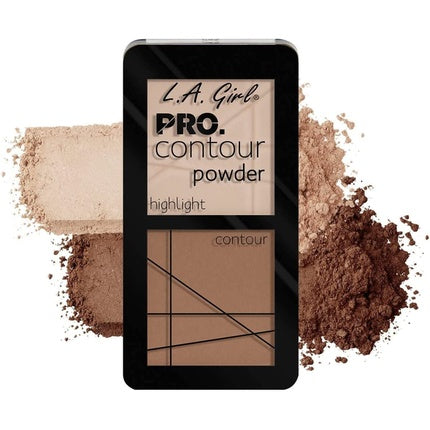 Set Conturare L.A. Girl Pro Powder, deschis