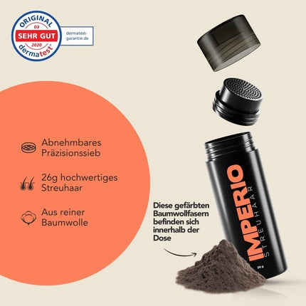 Tonic Păr, Imperio, Mid-Brown, 100g