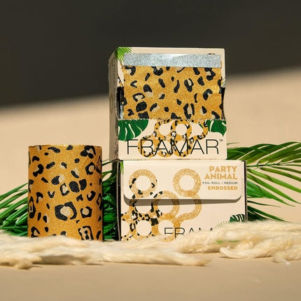Folie păr Framar, leopard, 320F