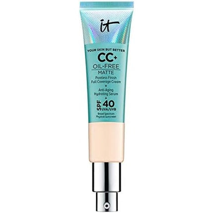 Concealer, It Cosmetics, CC+ Oil Free Matte, nuanta Fair Light, 32ml