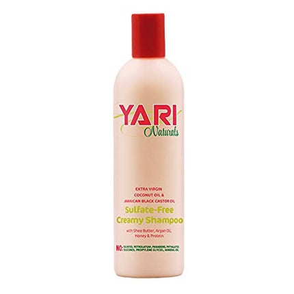 Șampon Yari Naturals cu Ulei de Cocos și Ricin Negru Jamaican, 375ml